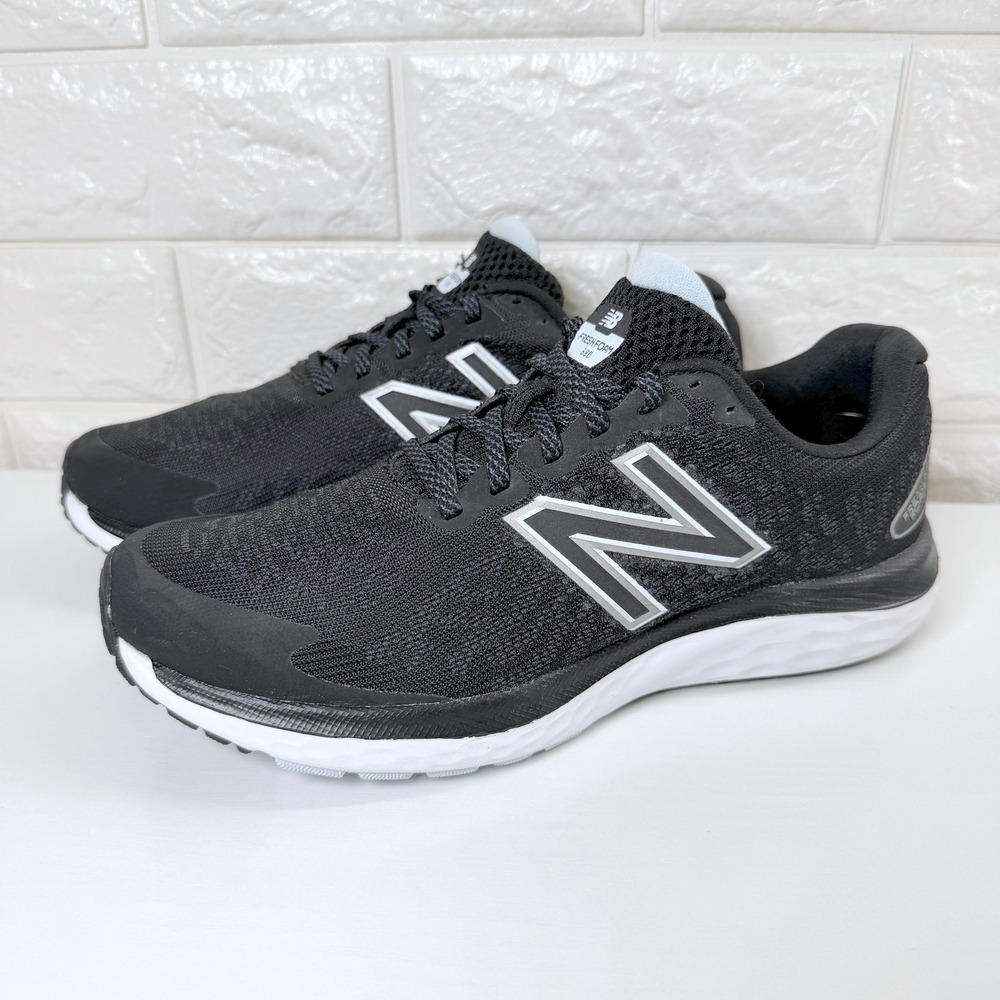New Balance Fresh Foam 680 Running Shoe Womens 8 Black Excellent W680LK7 Sneaker